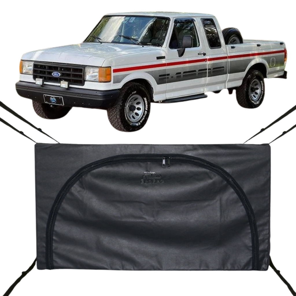 Bolsa Para Carroceria Flash Cover Ecobag Ford F1000 Tamanho G 378 Litros Preto