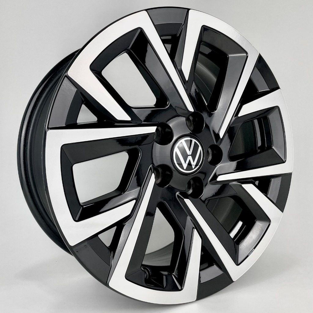 Jogo De Roda Aro 17 Vw Golf Sportline 2011/2012 Bora Fox Polo Virtus T-Cross Tera Tsi 5x100