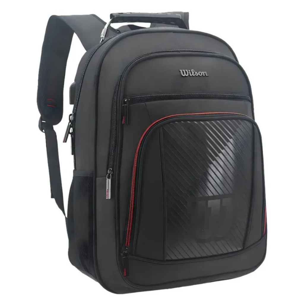 Mochila Wilson Executiva Reforçada Grande Impermeável Escolar Trabalho Viagem Masculina Feminina — imagem 2 de 2