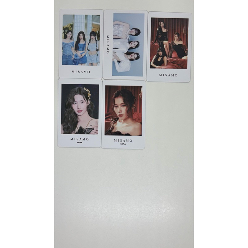misamo masterpiece showcase merch release pola photocard twice original official jpop kpop