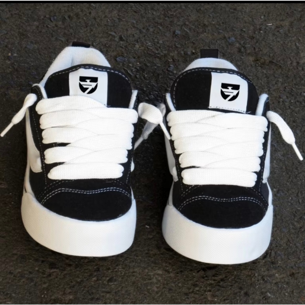 Tenis Unissex Old Knu Feminino Masculino Branco Preto Promoção - Envio Imediato !