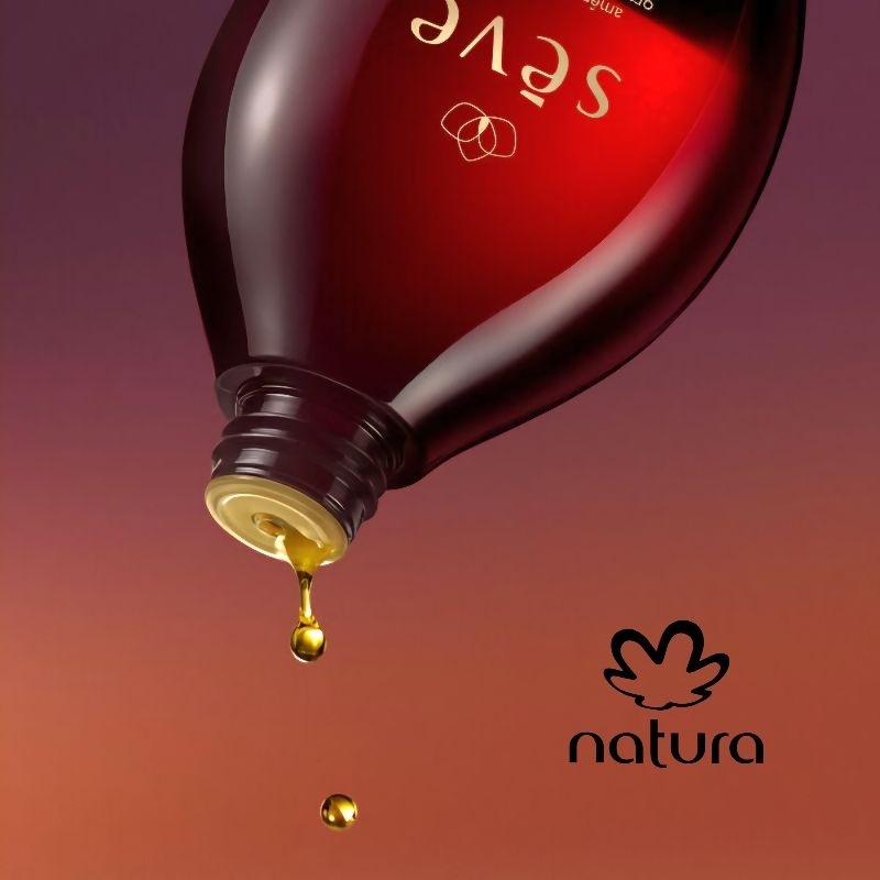 Óleo Corporal Natura Sève 200 ml - Amêndoas Doces, Pimenta Rosa, Amêndoas e Flor de Ameixa