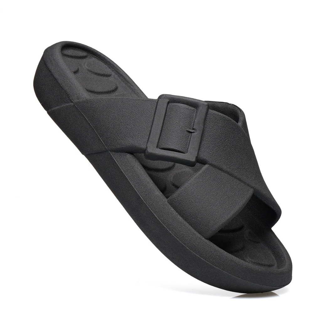 Chinelo Sandalia Feminino Flip Slide Nuvem Fivela Confortável Leve Plataforma Casual