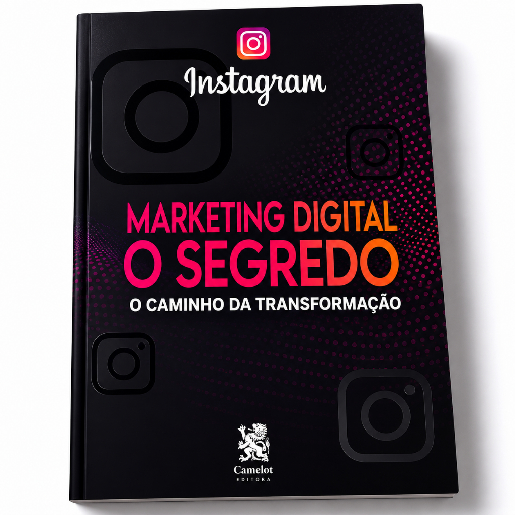 Livro Marketing Digital O Segredo: Instagram - Capa especial