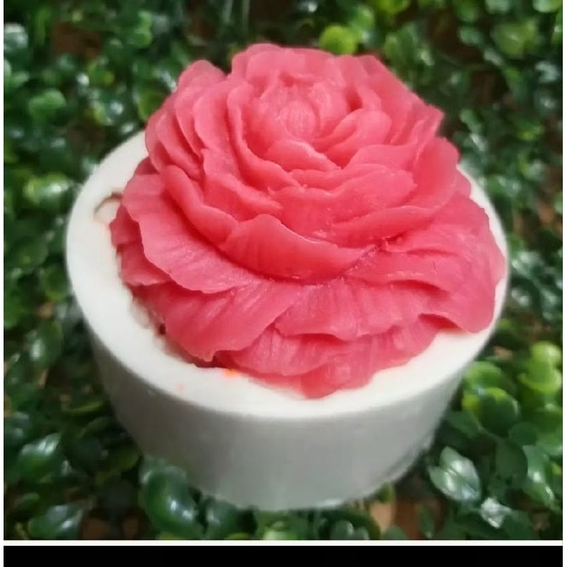 128- Moldes de silicone para sabonete, velas artesanais- ROSA G2
