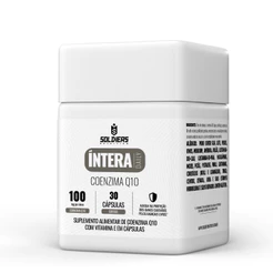 Coenzima Q10 CoQ10 30 caps Softgel Antioxidante Energia Celular Íntera Daily - Soldiers