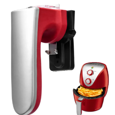 PUXADOR DA ALÇA COMPATÍVEL COM AIR FRYER MONDIAL VERMELHO (Af-29 Af-30 Af-31)