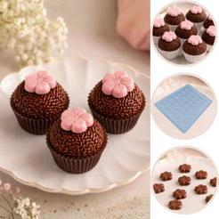 1~10 FORMA SIMPLES TRAD. - APLIQUE SAKURA 10426 (Bwb Simples) (CHOCO)