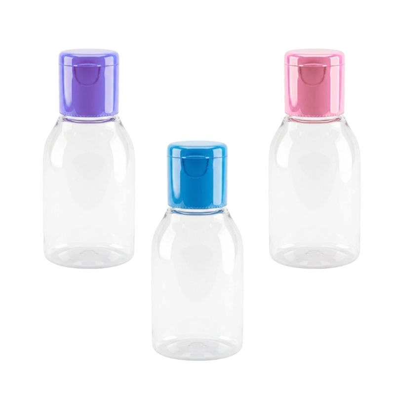 Kit 10 | 20 | 30 Mini Frasco Pet 30 Ml Flip Top - Frasquinho para Produto