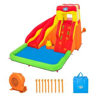 Mega Parque Aquático Infantil Inflável com Escorregador H2OGO 3,27m X 3,00m Lava Splash Bestway