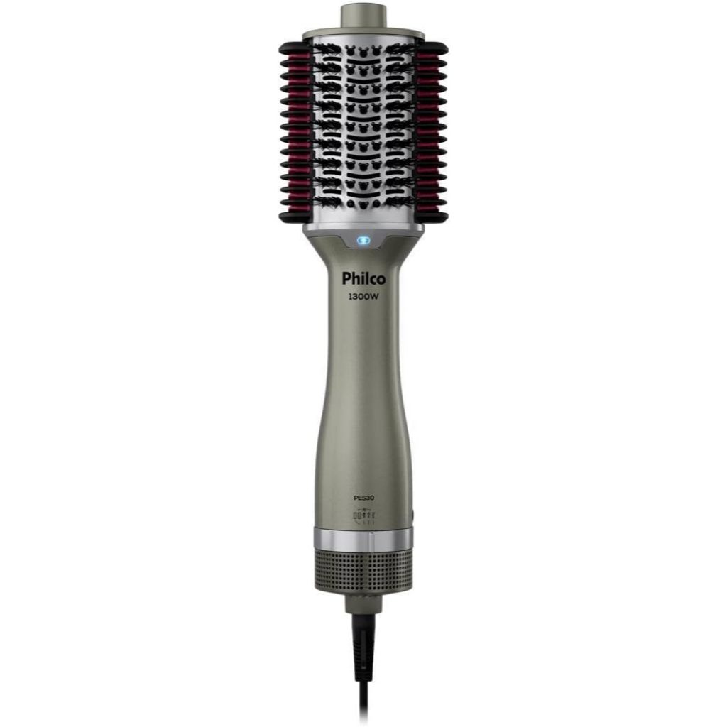 Escova Secadora, Philco, 1300W Multicerdas 4 em 1, PES30 - BIVOLT