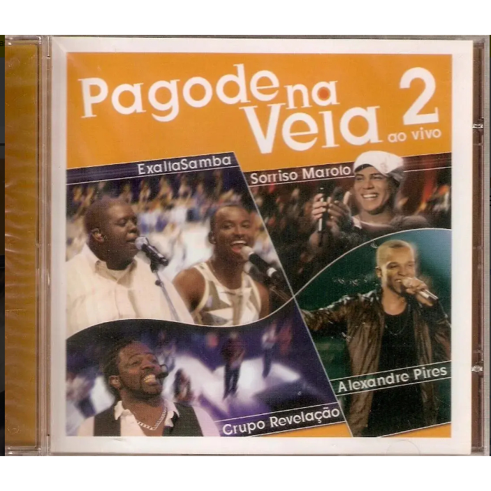 Cd Pagode Na Veia 2 Samba Revelação Exaltasamba ALEXANDRE PIRES Lacrado