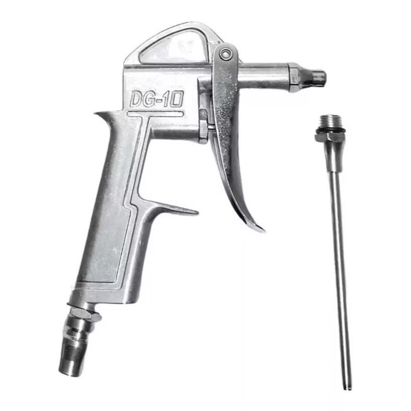 Pistola Para Limpeza Ar Comprimido Com Bico Longo Extra