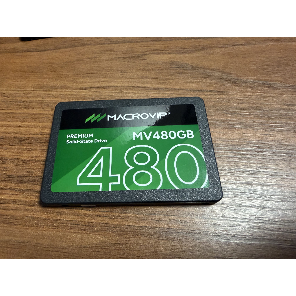 SSD 480GB Macrovip SATA 3 2.5" 500MB/s Leitura para PC Desktop e Notebook Upgrade HD