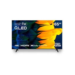 Smart TV HQ QLED 65 Polegadas 4K Dolby Audio Wi-Fi Bluetooth 3 HDMI 2 USB RJ45 Netflix HQ…