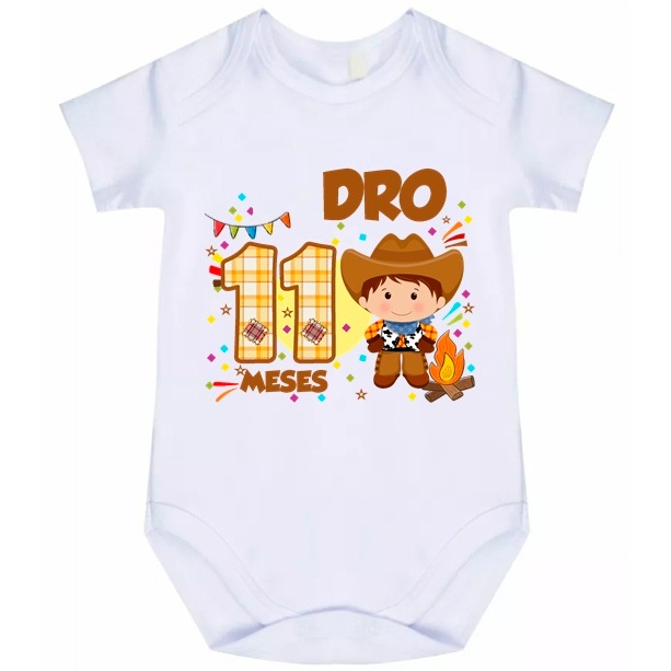 BODY BEBÊ FESTA JUNINA DRO 11 MESES M1237-11 MESES M1237-11MESES-