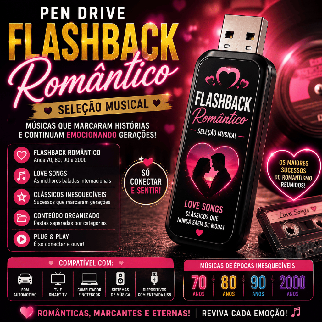 Flashback Romântico Anos 80 90 2000