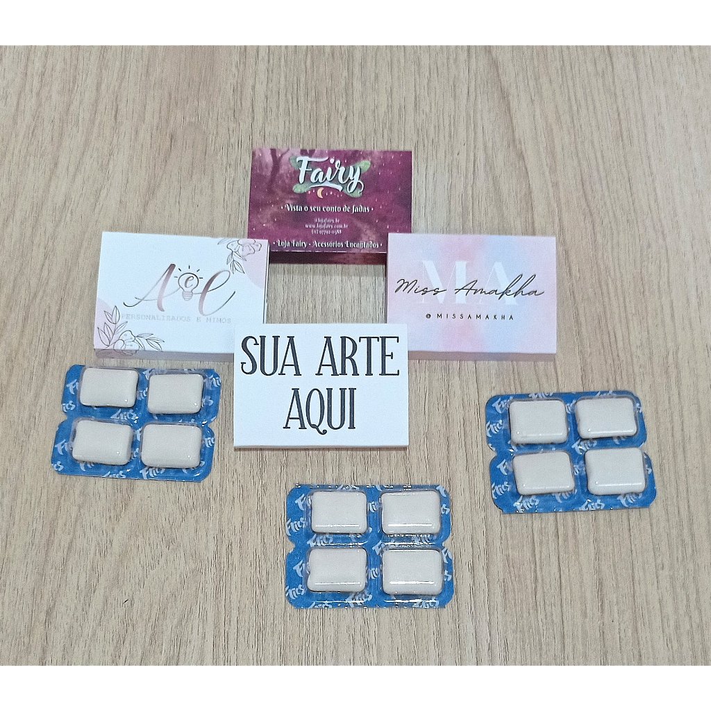 Chicletes Personalizados - Chiclete Com Logo - Mimo Cliente