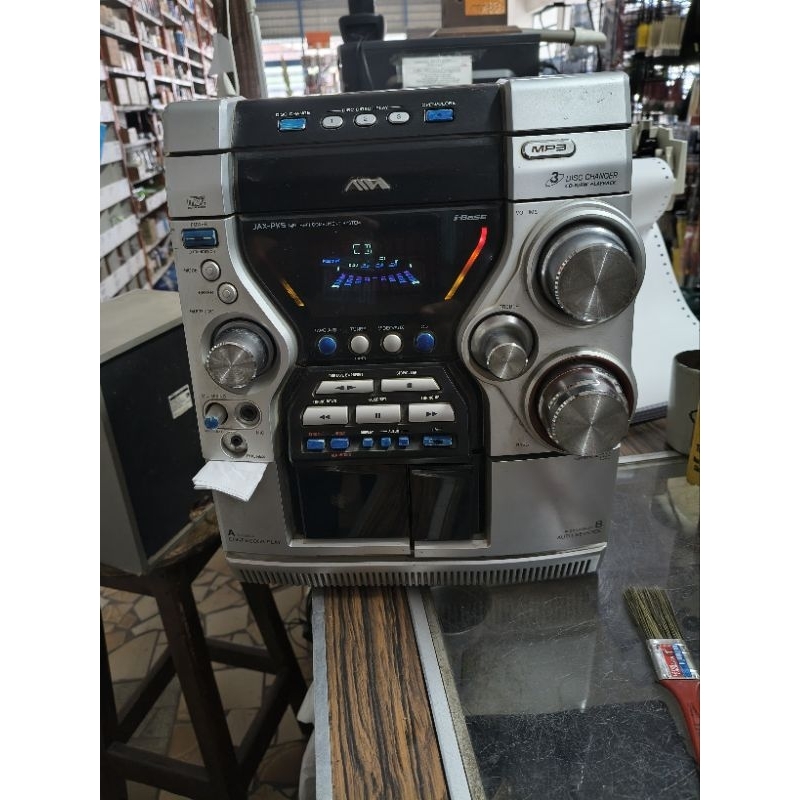 Mini system Aiwa*não sai som*