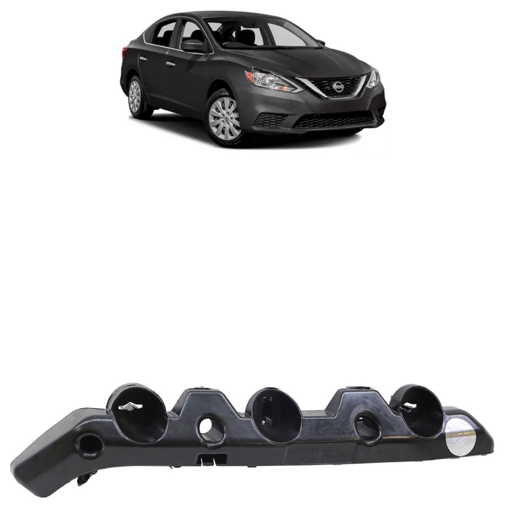 Suporte Guia Parachoque Dianteiro Sentra 2017 2018 2019 2020 Preto