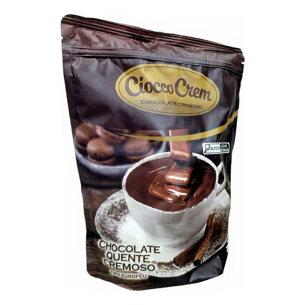 Chocolate Quente Cremoso Europeu Cioccocrem 1kg