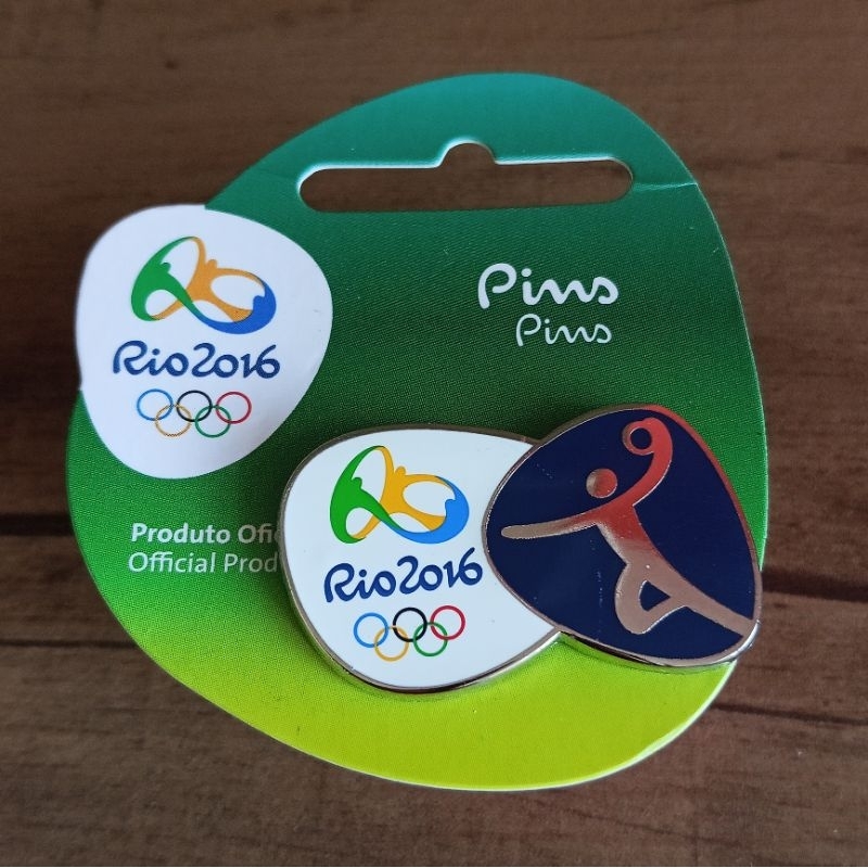 Pin Oficial Jogos Olímpicos Rio de Janeiro 2016 - Handebol