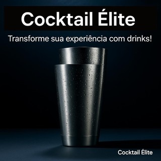 Coqueteleira Profissional Aco Inoxidavel 820ml Alta Capacidade Bartender Drinks e Cocktail mixologia