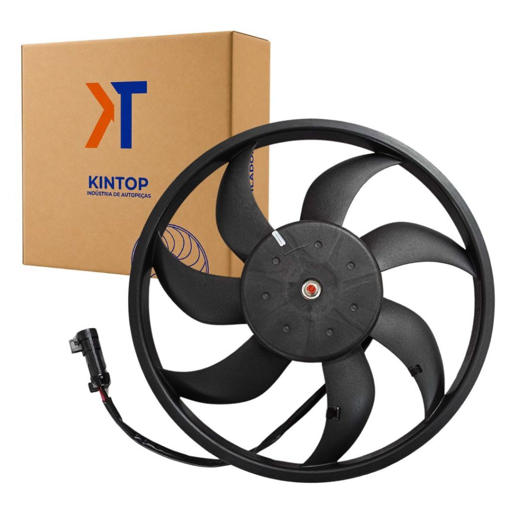 Ventoinha Radiador Eletroventilador 7 Pás 12v Para Strada Palio Siena 1.5 1.6 Idea 1.6 1.8 46816879