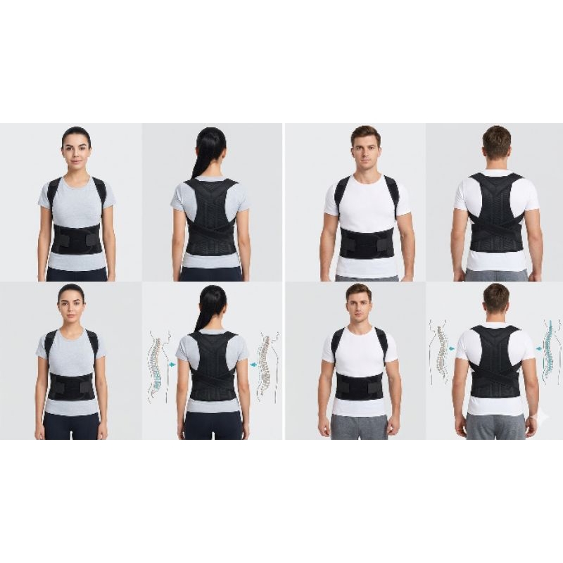 Corretor Postural Abdominal Hidrolight - Alívio de Dor e Proteção Contra Lesões