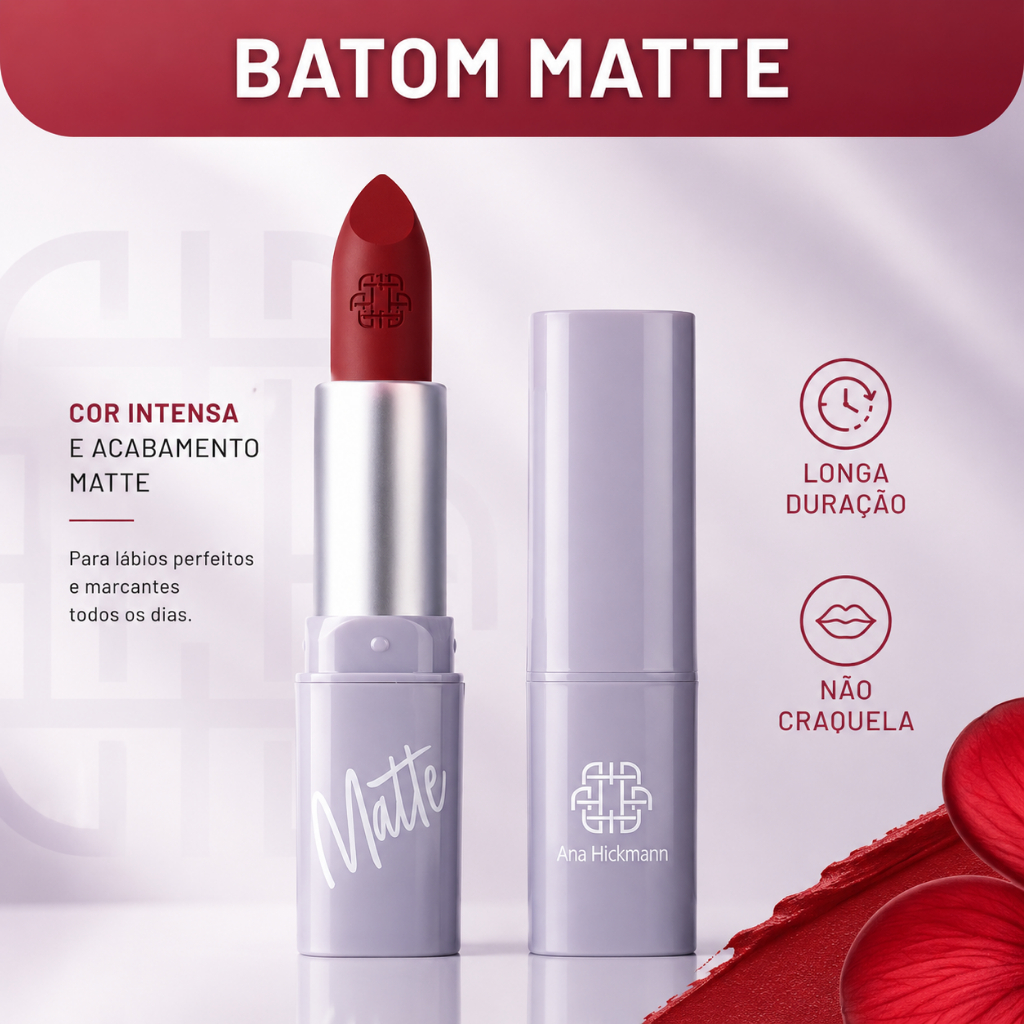 Batom Matte Vegano Marta Ana Hickmann