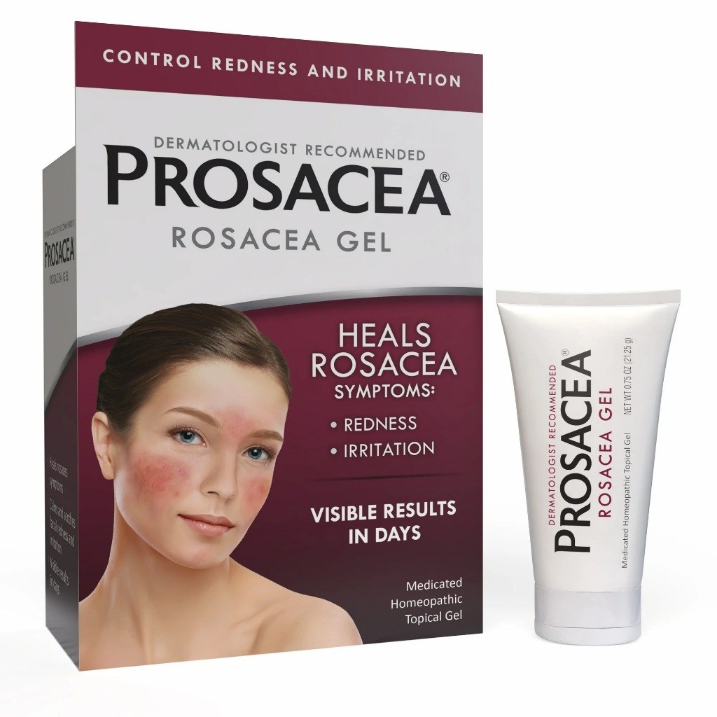 PROSACEA ROSACEA GEL CONTROLE DE VERMELHIDÃO E IRRITAÇÃO IMPORTADO EUA