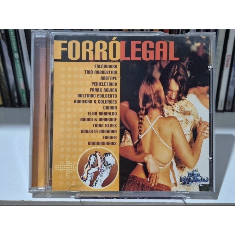 CD DOMINGO LEGAL - FORRÓ LEGAL - VÁRIOS ARTISTAS - SBT - COLETÂNEA