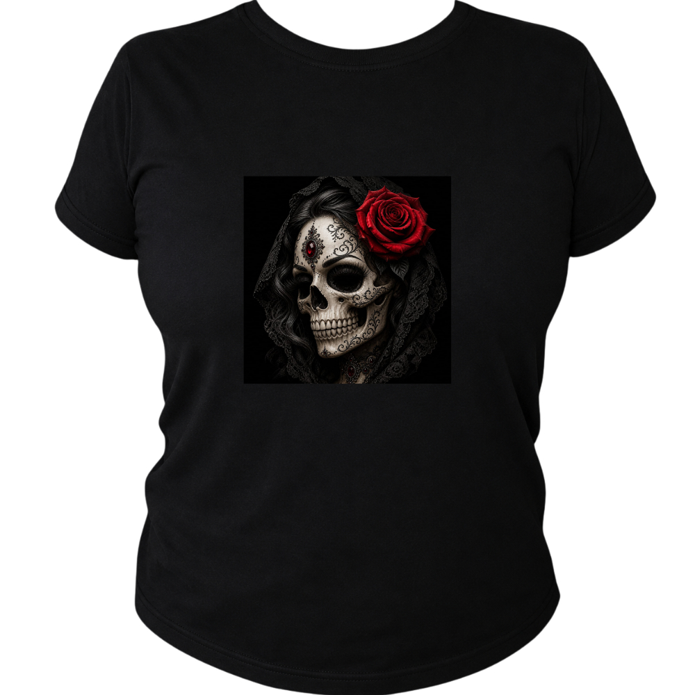 Camisa Caveira Mexicana Gótica