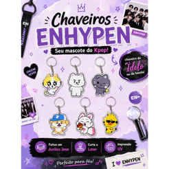 Chaveiro Enhypen Mascote Acrilico 6cm