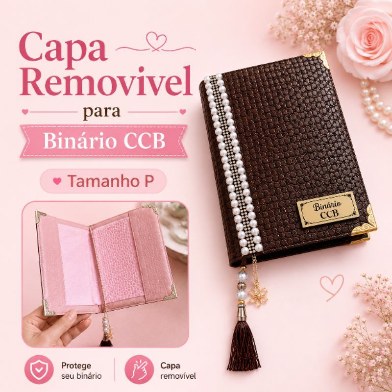 Capa Para Bíblia Com Hinário ( Binário) P ou M (LEIA A DESCRIÇÃO)
