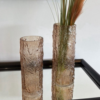 vaso de vidro/vaso decorativo/vaso vidro craquelado/vaso moderno/decoração