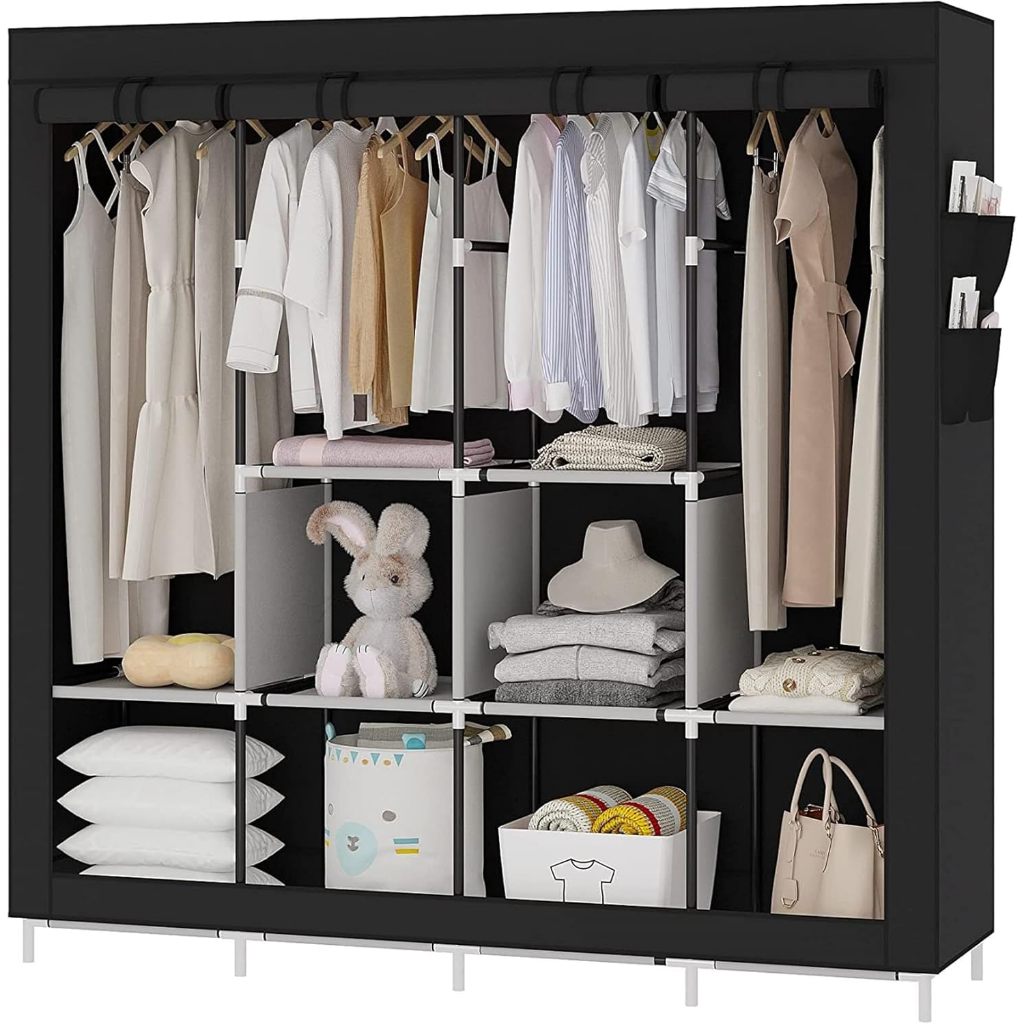 Guarda Roupa Dobrável Organizador De Roupa Armário Grande