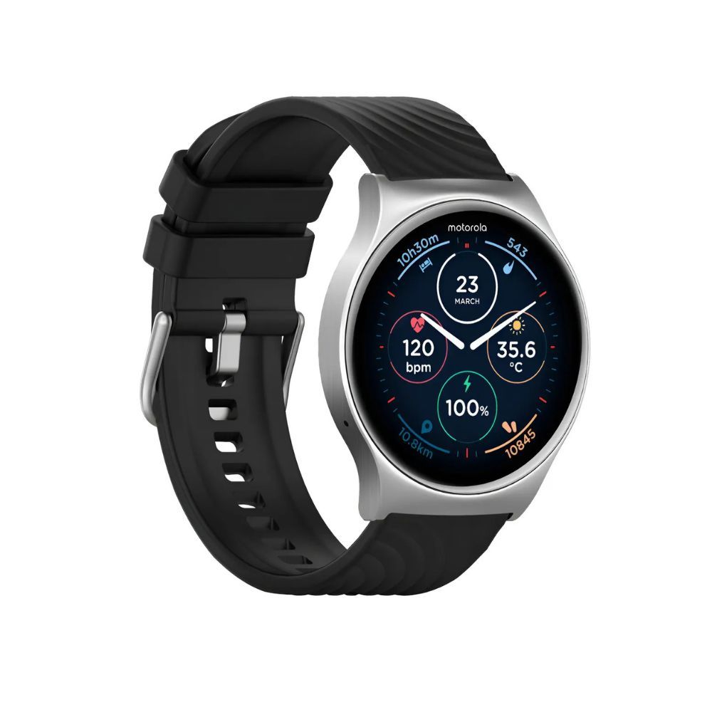 Smartwatch Moto Watch 120 Silver Motorola MOSWZ120-SL