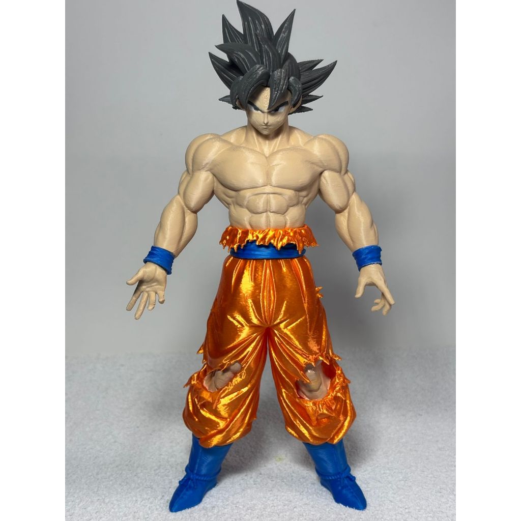 Boneco Guerreiro Anime Goku Action Figure Decorativo Colecionável para Setup Gamer - 30cm