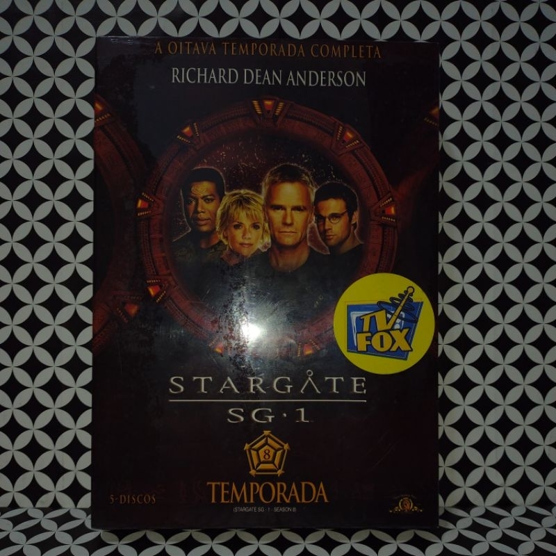 Stargate SG-1 Oitava Temporada DVD (Nova/Lacrada - Ed. Videolar 2009)
