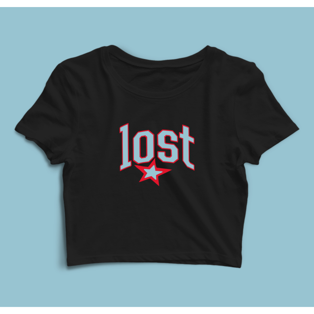 Cropped Lost (Machine Gun Kelly) de Algodão Unissex