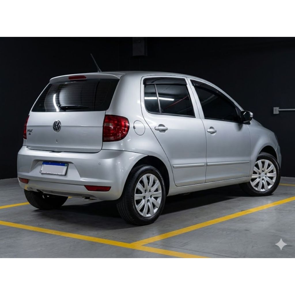 Kit 4 Calota Fox Polo Aro 14 Space 2011 2012 2013 2014 Volkswagen Cubo Baixo
