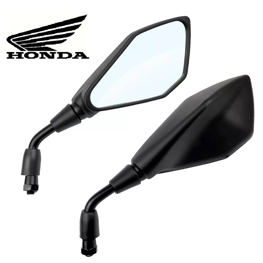 Retrovisor Kawasaki Z400 Z 400 Rosca Honda Fixo Haste Curta Esportivo