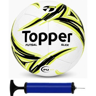 Bola Futsal Topper Slick + Bomba De Ar