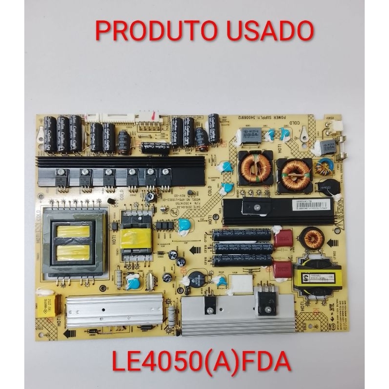 PLACA DE FONTE DE TV COMPATIVEL LE4050(A)FDA.............KPS+L150C3-01
