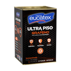 Tinta Ultra Piso Grafeno Mais Cobertura Maior Resistência 18 Lts Cores Eucatex