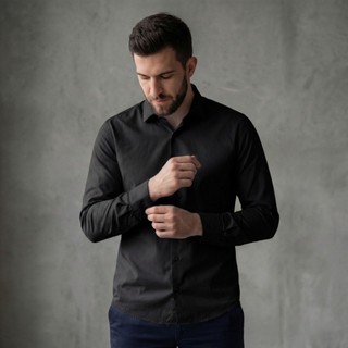 Camisa Masculina Manga Longa Tricoline | Alta Qualidade | Disponivel do P ao GG