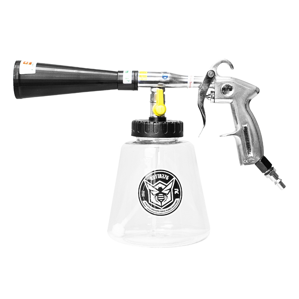 Pistola Tornador Pneumático Rolamentado com Corneta Profissional 1 Litro Rotta 376 700523