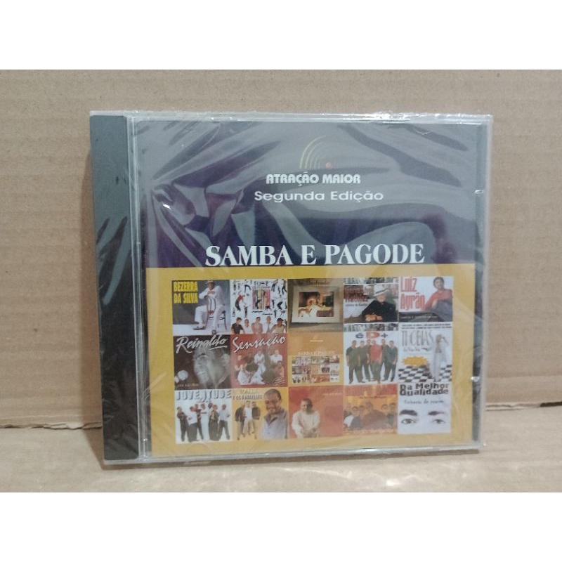 CD SAMBA E PAGODE- ATRAÇÃO MAIOR- SEGUNDA EDIÇÃO (ORIGINAL/LACRADO)