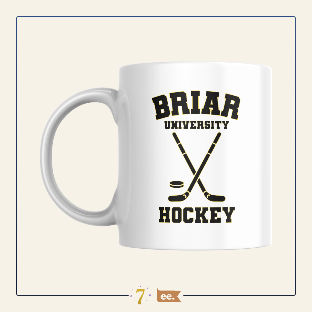 Caneca Off Campus Amores Improváveis Briar U Hockey Garrett Graham Logan Dean Di Laurentis Tucker